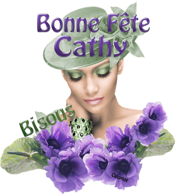 Bonne Fête Cathy